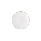 Thumbnail image #1 for Ten Strawberry Street Valentina Gold VTNA-0005-GLD Bread and Butter Plate, Round China, 6.11" Diameter, Rim Case of 48