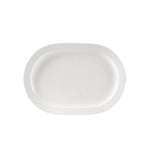Thumbnail image #1 for CAC China RCN Specialty Items RCN-RP82 Porcelain Oblong Platter, 12-1/2 x 9 x 1 in, Super White 1 Dozen