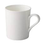 Thumbnail image #1 for CAC China Grand Canyon GDC-17 10 oz Porcelain Coffee Mug, Bone White, Non-Stackable Case of 3 Dozen
