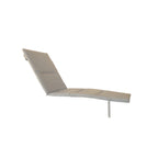 Thumbnail image #1 for Grosfillex Eco 98246331 Bahia Chaise Cushion, 1-1/5 in Thick, with Hood and Velcro Side Ties, Sand Case of 6