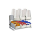 Thumbnail image #1 for Concasse MCC52665SET Plastic Bar Garnish Caddy, 6 Compartments Case of 1000