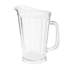 Thumbnail image #1 for G.E.T. GET P-1064-1-CL 60 oz Clear SAN Beer Pitcher with Handle, 9 in Tall 1 Dozen