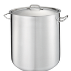 Thumbnail image #1 for Stanton Trading SSTP53 53 qt Stainless Steel Stock Pot, Induction Ready, with Handled Cover