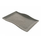 Thumbnail image #1 for G.E.T. Infuse RFS202 Rectangular Melamine Platter, 17 in, Stone Grey Case of 6