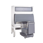 Thumbnail image #1 for Follett Products, LLC (Middleby) Ice-Device DEV1300SG-48-75 Ice Bagger with Cart, 1,320 lb Capacity, Front Chute, Poly Liner