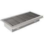 Thumbnail image #1 for GSW USA FSD-1248 Floor Trough Drain, 14"W x 50"D x 4-1/2"H, Full, Stainless Steel Grate and Construction
