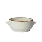 Thumbnail image #1 for Steelite Performance, Brown Dapple 1714B828 Round Brown Dapple Soup Bowl, 15 oz, 6.5"