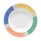 Thumbnail image #1 for G.E.T. Diamond Barcelona B-1611-BA Melamine Bowl, 16 oz, 11-1/4" Diameter, Wide Rim 1 Dozen