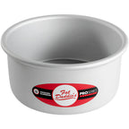 Thumbnail image #1 for JB Prince FATDAD M458 63 6" Round Cake Pan, 3" Deep, Removable Bottom, Anodized Aluminum