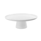 Thumbnail image #1 for Ten Strawberry Street Whittier WTR-8CAKESTND Porcelain Cake Stand with Foot, 8-1/2" Case of 12