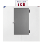Thumbnail image #2 for Leer 3600301 Outdoor Upright Ice Merchandiser, Solid Doors, 65 cu. ft., 64"W x 37.75"D x 76.56"H