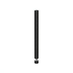 Thumbnail image #1 for Tarrison Products Ltd. TS-P74EB Stationary Wire Shelving Post, 74"H, Grooved 1" Increments, Black Epoxy Finish