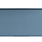 Thumbnail image #1 for Cal-Mil Hudson 22025-613-111 Rectangular Low-Rim Melamine Plate, Stone Blue, 13 x 6 x 1 in Case of 6