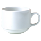 Thumbnail image #1 for Steelite International Steelite Distinction, Monaco 9001C331 Stacking Teacup, 7.5 oz, Alumina Vitrified Case of 3 Dozen