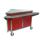 Thumbnail image #1 for Eagle Group Director's Choice DCOC-TS-TR 3-Bar Stainless Steel Tray Slide with Fixed Brackets, 12" Deep