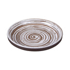 Thumbnail image #1 for G.E.T. Stardust - EGS B398071-SDW Round Coupe Melamine Plate, 7" Diameter, White Case of 6