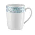 Thumbnail image #1 for Libbey Schonwald, Shabby Chic 9015630-63072 Porcelain Mug with Handle, 10-1/8 oz., Structure Blue