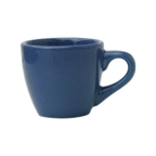 Thumbnail image #1 for International Tableware Cancun CA-35-LB Ceramic Coffee/Tea Cup, 3-1/2 oz, With Handle, Light Blue Case of 3 Dozen