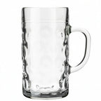 Thumbnail image #1 for Libbey Oktoberfest 1009290 Clear Glass Beer Mug/Stein, 33.8 oz Capacity, 41 oz Overflow, Stemless