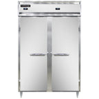 Thumbnail image #1 for Continental Refrigerator Designer Line D2RFNSS Two-Section Reach-In Refrigerator/Freezer, Stainless Steel, Solid Hinged Doors