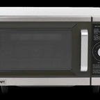 Thumbnail image #2 for Admiral Craft ACMIC1000D Commercial Countertop Microwave Oven, 1000W, Dial Control, Stainless Steel, 1.0 Cu. Ft.