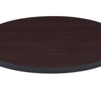 Thumbnail image #1 for ATSMFG ATE36-W Laminated Round Table Top, 36" Diameter, Walnut, 1.5" Thick, PVC Edge and Back Sheet
