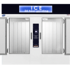 Thumbnail image #2 for Leer 3584381 Ice Vending Machine, 85 cu. ft., Solid Doors, Self-Contained Bottom-Mounted Refrigeration