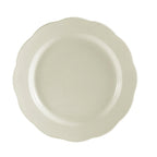 Thumbnail image #1 for CAC China Seville SC-16 Round Ceramic Dinner Plate, 10-3/4-Inch Diameter, Scalloped Edge 1 Dozen