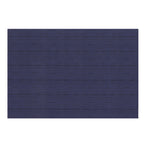 Thumbnail image #1 for Chef Revival 64912 Reversible Rectangular Placemat, Woven PVC-Coated Polyester, 13" x 19", Grass Cloth Blue Case of 96