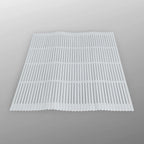 Thumbnail image #1 for Korin Inc TK-708 Plastic Sushi Makisu Mat, White, 11"L x 9.75"W