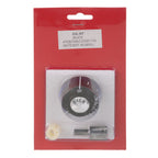 Thumbnail image #1 for AllPoints Foodservice Parts & Supplies 221029 Oven Control Knob, 2" Diameter, Low 500°F, 4-Way D-Stem Insert
