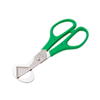 Thumbnail image #1 for Korin Inc TK-628-01 Quail Egg Shell Cutter, 5-1/4"L, Stainless Steel Blades, Green Handles