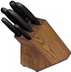 Thumbnail image #2 for Dexter Russell SofGrip 7-Piece Knife Block Set with Wood Slanted Block