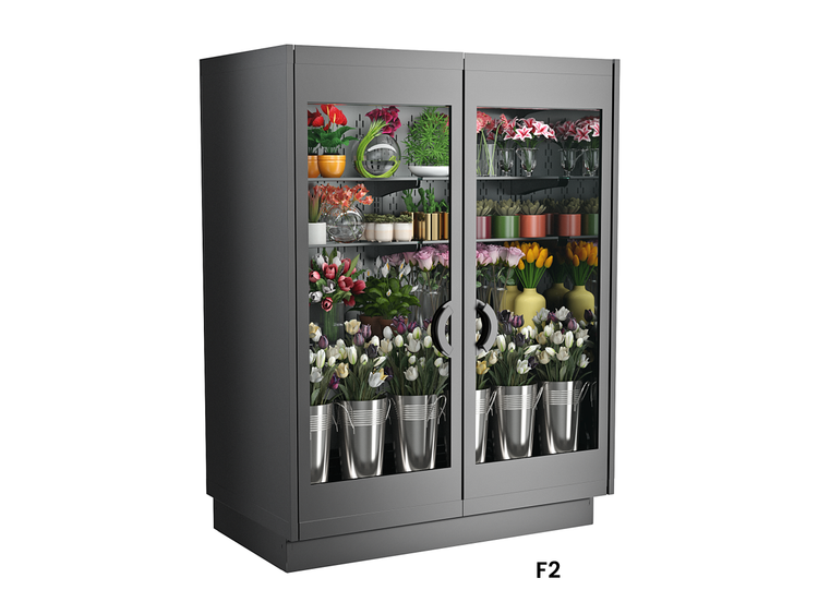 Product image #5 for Allure Self-Service Refrigerated Straight Upright Door Merchandiser, 63-Inch Wide, Remote DX