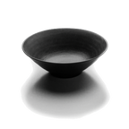 Thumbnail image #1 for G.E.T. Zen - EGS JW1010-B Black Melamine Bowl, 55 oz., Round, 9-3/4" Dia. x 3-1/4"H Case of 6