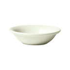 Thumbnail image #1 for Winco Birkhall BFD-5RE-AW Porcelain Fruit/Monkey Dish, 5 oz, 4-3/4" Diameter, Rolled Edge, American White Case of 3 Dozen