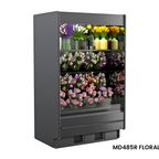 Thumbnail image #6 for Structural Concepts Fusion® MD485R Self-Service Refrigerated Open Reach-In Display Case, Self-Contained R290, LED Lighting, 5 Lighted Shelves