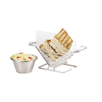 Thumbnail image #1 for G.E.T. 4-89444 Stainless Steel Condiment Cup, 6 oz., 4" Diameter x 2-1/4"H Case of 12