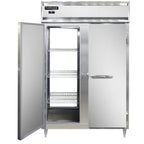 Thumbnail image #1 for Continental Refrigerator Designer Line D2RNSAPT Two-Section Pass-Thru Reach-In Refrigerator, Self-Contained, Stainless Steel