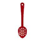 Thumbnail image #1 for Thunder Group PLSS213RD 13" Red Perforated Polycarbonate Serving Spoon Case of 6 Dozen