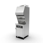 Thumbnail image #1 for Giles Enterprises WOG-MP-VH Ventless Electric Floor Fryer, 24-1/8"W, 70 lb Oil Capacity, Programmable Controls