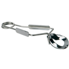 Thumbnail image #1 for Matfer Bourgeat 062160 Heavy-Duty Stainless Steel Escargot Tongs with Hinged Spring