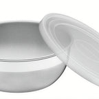 Thumbnail image #1 for Tramontina USA, Inc. 80202-049 Covered Mixing Bowl, 4.5 Qt, 18/10 Stainless Steel, Satin Finish Case of 4