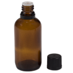 Thumbnail image #1 for JB Prince X948 2 Euro Dasher Bitters Bottle, 2 oz., 4"H, Glass, Amber Brown, with Cap