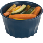 Thumbnail image #1 for Dinex Tropez DX9200B50 High-Temperature Resin Bowl, 5 oz, Midnight Blue