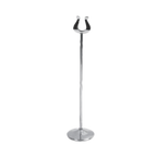 Thumbnail image #1 for Thunder Group SLMH018 18" Stainless Steel Harp-Style Table Card Stand with Weighted Base Case of 4 Dozen