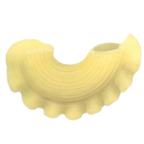 Thumbnail image #1 for Arcobaleno Pasta Equipment AMFE50#143 Pasta Extruder Die, 7mm Ridged Creste de Gallo, Bronze