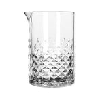 Thumbnail image #1 for Libbey Ocular 926781 Stirring Glass, 25-1/4 oz, Pour Spout, Non-Tempered Cut-Glass Look