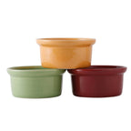 Thumbnail image #1 for Tuxton China DuraTux®© DYB-1006 Round Ceramic Casserole Dish, 7-1/2 oz, 4-5/8" Diameter x 2-1/4"H, Without Lid 1 Dozen