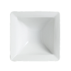Thumbnail image #1 for Steelite International Rene Ozorio, Aura 6300P088 Square Porcelain Fruit Bowl, 9 oz, 5" Case of 2 Dozen